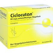 Ciclocutan 80mg/g wirkstoffhaltiger Nagellack