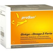 proSan Ginkgo + Omega-3 Forte