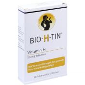 BIO H TIN Vitamin H 2.5mg für 4 Wochen