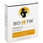 BIO H TIN Vitamin H 5mg für 6 Monate