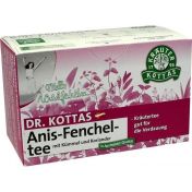 DR. KOTTAS Anis-Fenchel Tee Filterbeutel günstig im Preisvergleich