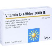 Vitamin D3 Köhler 2000 IE günstig im Preisvergleich