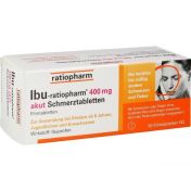 IBU-ratiopharm 400mg akut Schmerztabletten günstig im Preisvergleich