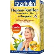 zirkulin Husten-Pastillen Spitzwegerich Zink Prop. günstig im Preisvergleich
