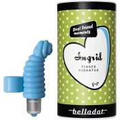Belladot/Ingrid Fingervibrator m.Batterien blau günstig im Preisvergleich