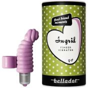 Belladot/Ingrid Fingervibrator m.Batterien pink