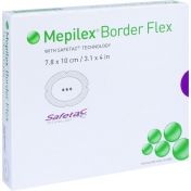 Mepilex Border Flex 7.8x10 cm oval Schaumv.haft.