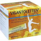 Vigantoletten Sticks Orange 1000I.E. Vitamin D3 günstig im Preisvergleich