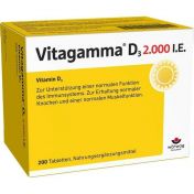 Vitagamma D3 2.000 I.E.Vitamin D3 NEM