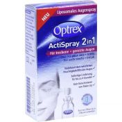 Optrex ActiSpray 2in1 für trockene+gereizte Augen