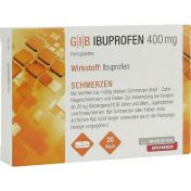 GIB Ibuprofen 400mg Filmtabletten günstig im Preisvergleich