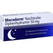 Moradorm Nachtruhe Diphenhydramin 50mg