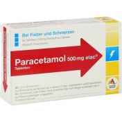 Paracetamol 500 mg elac günstig im Preisvergleich