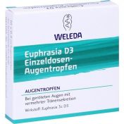Euphrasia D3 Einzeldosen-Augentropfen günstig im Preisvergleich