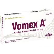 Vomex A Kinder Suppositorien 40mg günstig im Preisvergleich