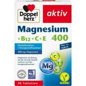 Doppelherz Magnesium 400 + B12 + C + E