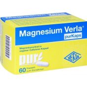 Magnesium Verla purKaps Vegane Kapseln z.Einnehmen