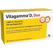 Vitagamma D3 Duo 1.000 I.E. 150 mg Magnesium NEM günstig im Preisvergleich