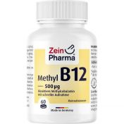 Vitamin B12 500ug - Methylcobalamin günstig im Preisvergleich