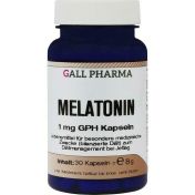 Melatonin 1mg GPH Kapseln günstig im Preisvergleich