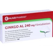 Ginkgo AL 240 mg Filmtabletten günstig im Preisvergleich