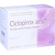 Ciclopirox acis 80mg/g wirkstoffhaltiger Nagellack