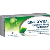 Ginkgovital Heumann 40 mg Filmtabletten günstig im Preisvergleich