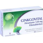 Ginkgovital Heumann 120 mg Filmtabletten günstig im Preisvergleich