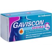 Gaviscon Dual Kautabletten günstig im Preisvergleich