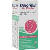 Dolormin für Kinder Ibuprofensaft 40 mg/ml