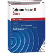 Calcium-Sandoz D Osteo 500mg/1.000 IE Kautablette günstig im Preisvergleich