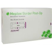 Mepilex Border Post-Op 10x15 cm Verband haftend