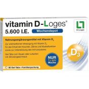 vitamin D-Loges 5.600 I.E. Familienpackung günstig im Preisvergleich