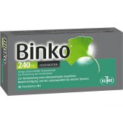Binko 240 mg Filmtabletten günstig im Preisvergleich