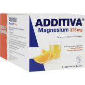 ADDITIVA Magnesium 375mg Sachets günstig im Preisvergleich