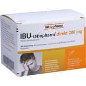 IBU-ratiopharm direkt 200 mg Pulver zum Einnehmen günstig im Preisvergleich