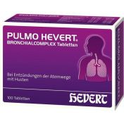Pulmo Hevert Bronchialcomplex Tabletten günstig im Preisvergleich