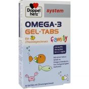 Doppelherz Omega-3 Family Gel-Tabs system günstig im Preisvergleich
