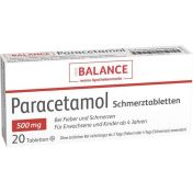 Paracetamol Schmerztabletten Balance günstig im Preisvergleich