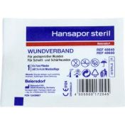 Hansapor steril Wundverband 6x7cm - Einzelpackung