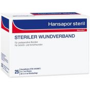Hansapor steril Wundverband 6x7cm 25er Pack günstig im Preisvergleich