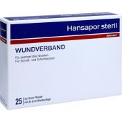 Hansapor steril Wundverband 8x10cm 25er Pack
