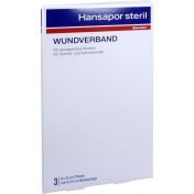 Hansapor steril Wundverband 9x15cm 3er Pack günstig im Preisvergleich