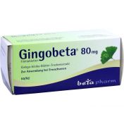Gingobeta 80 mg Filmtabletten günstig im Preisvergleich