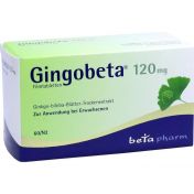 Gingobeta 120 mg Filmtabletten günstig im Preisvergleich