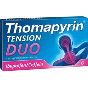 Thomapyrin TENSION DUO 400 mg/100mg Filmtabletten günstig im Preisvergleich