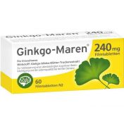 Ginkgo-Maren 240mg Filmtabletten günstig im Preisvergleich