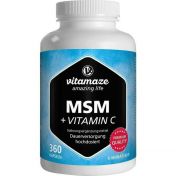 MSM hochdosiert + Vitamin C