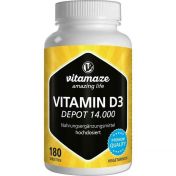 Vitamin D3 Depot hochdosiert 14.000IE günstig im Preisvergleich
