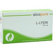 L-LYSIN 500 mg Kapseln günstig im Preisvergleich